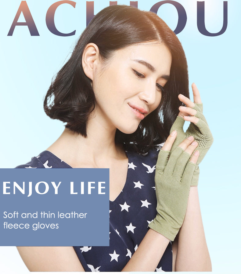 ACHIOU Driving gloves Sun UV Protection Touchscreen