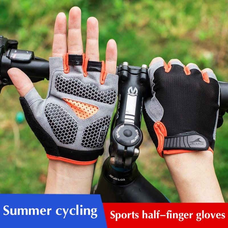 ACHIOU Bicycle Gloves Bicycling Gloves  Half Finger