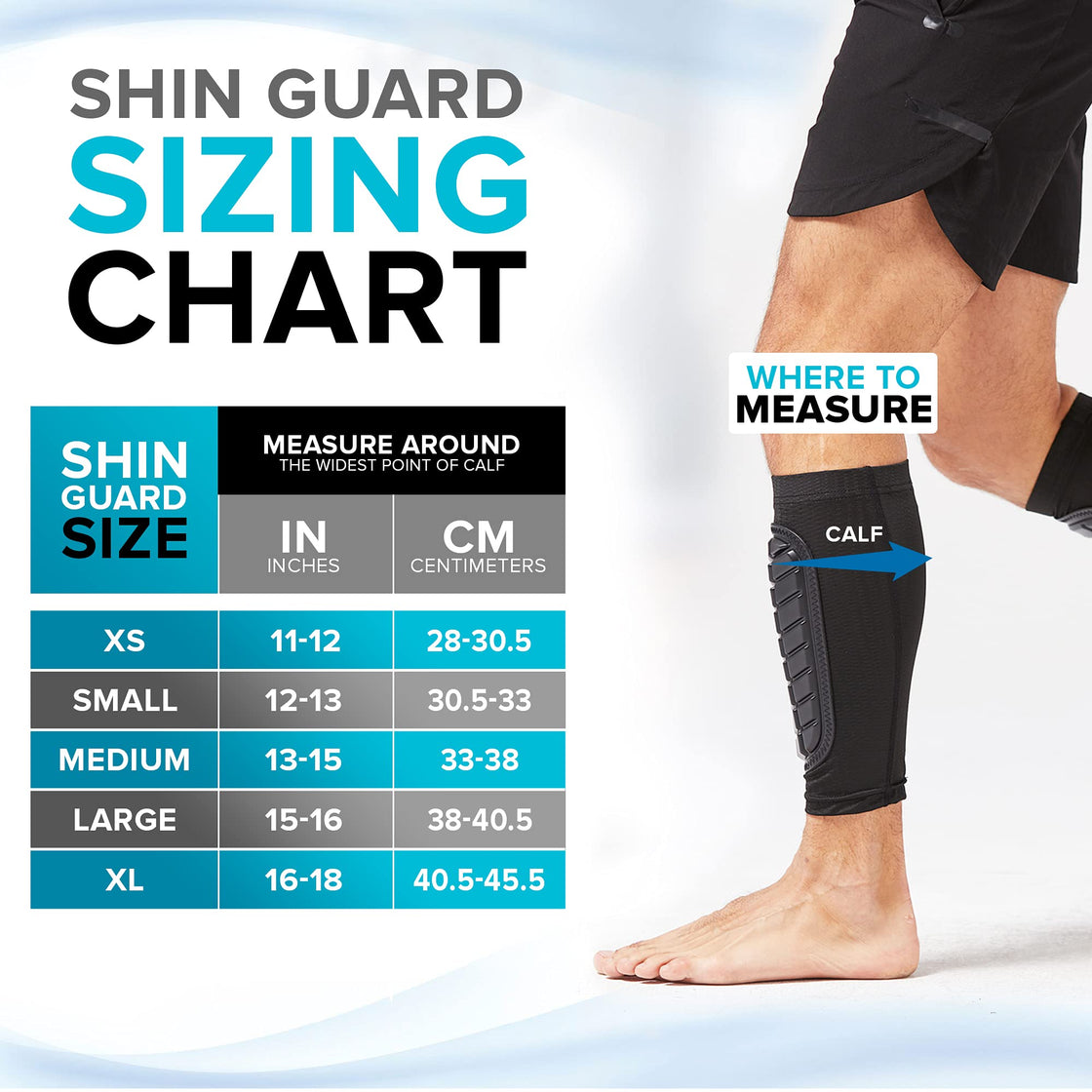 ACHIOU  Shin Guards For Athletic Use Sport Shin Guards Sleeves for Men, Women and Youth