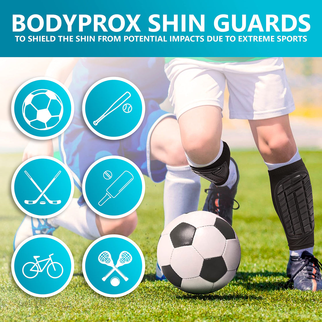 ACHIOU  Shin Guards For Athletic Use Sport Shin Guards Sleeves for Men, Women and Youth