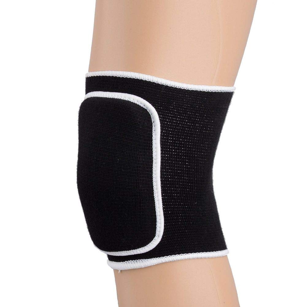 ACHIOU Elbow guards for athletic use Pair of Compression Elbow, Provides Seamless Protection for Your Elbow Joint Without any Restricting Elbow Movement(Black)