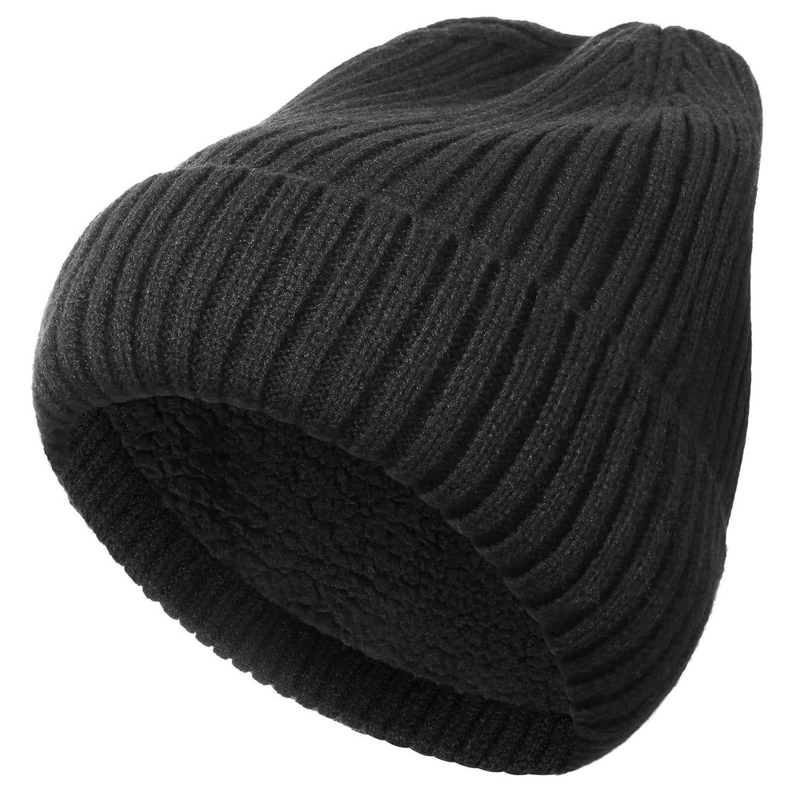 Achiou Cuffed Beanie Daily Winter Warm Knit Hat