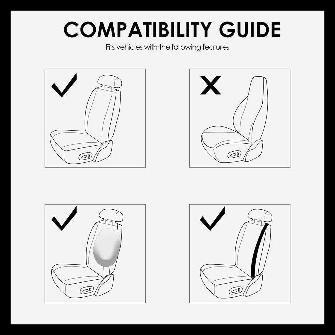 Achiou Seat Covers For Cars
