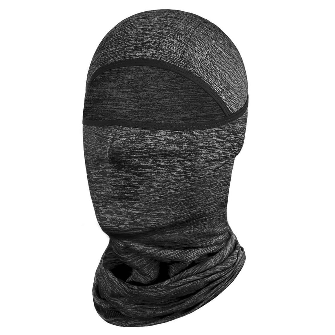 Face Mask Black Hemp Gray