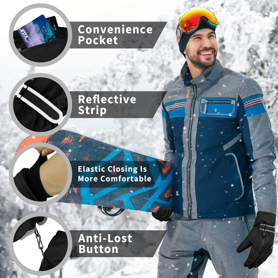Achiou Ski Gloves
