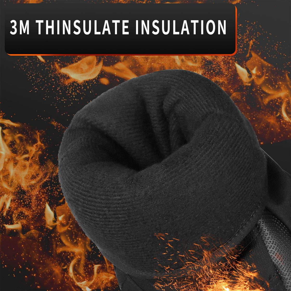 Achiou Ski Gloves 3M Thinsulate