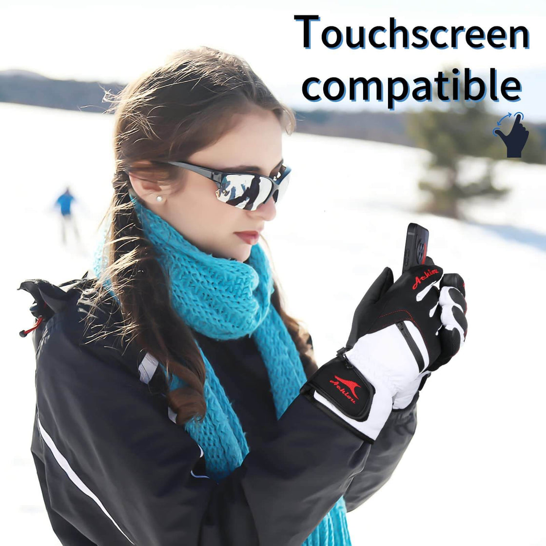 Achiou Winter Snow Ski Gloves