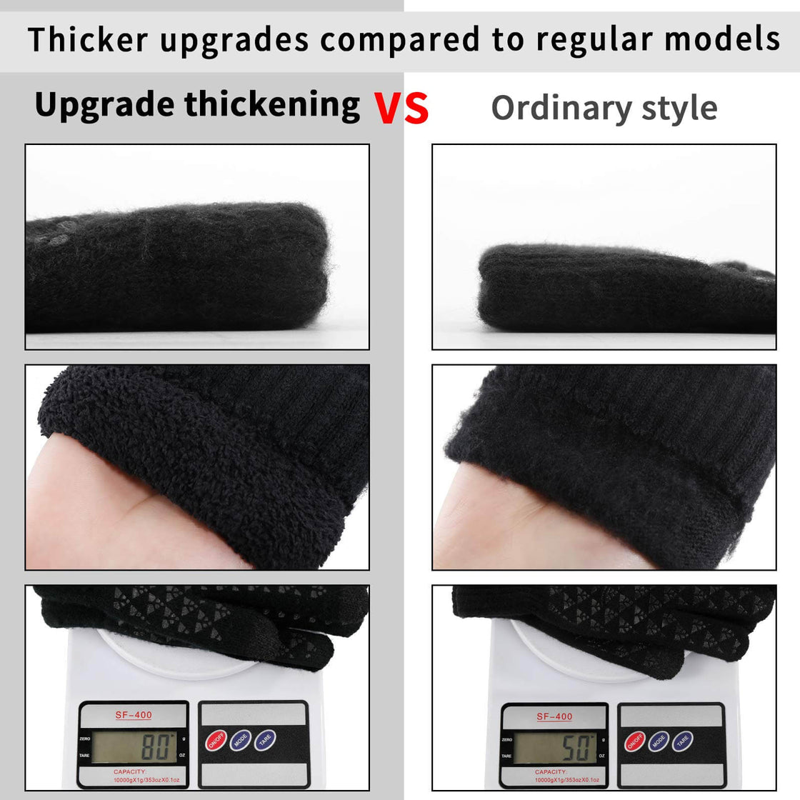 Achiou Thicken Touch Screen Gloves