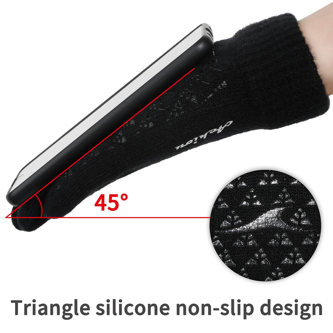 Achiou Thicken Touch Screen Gloves