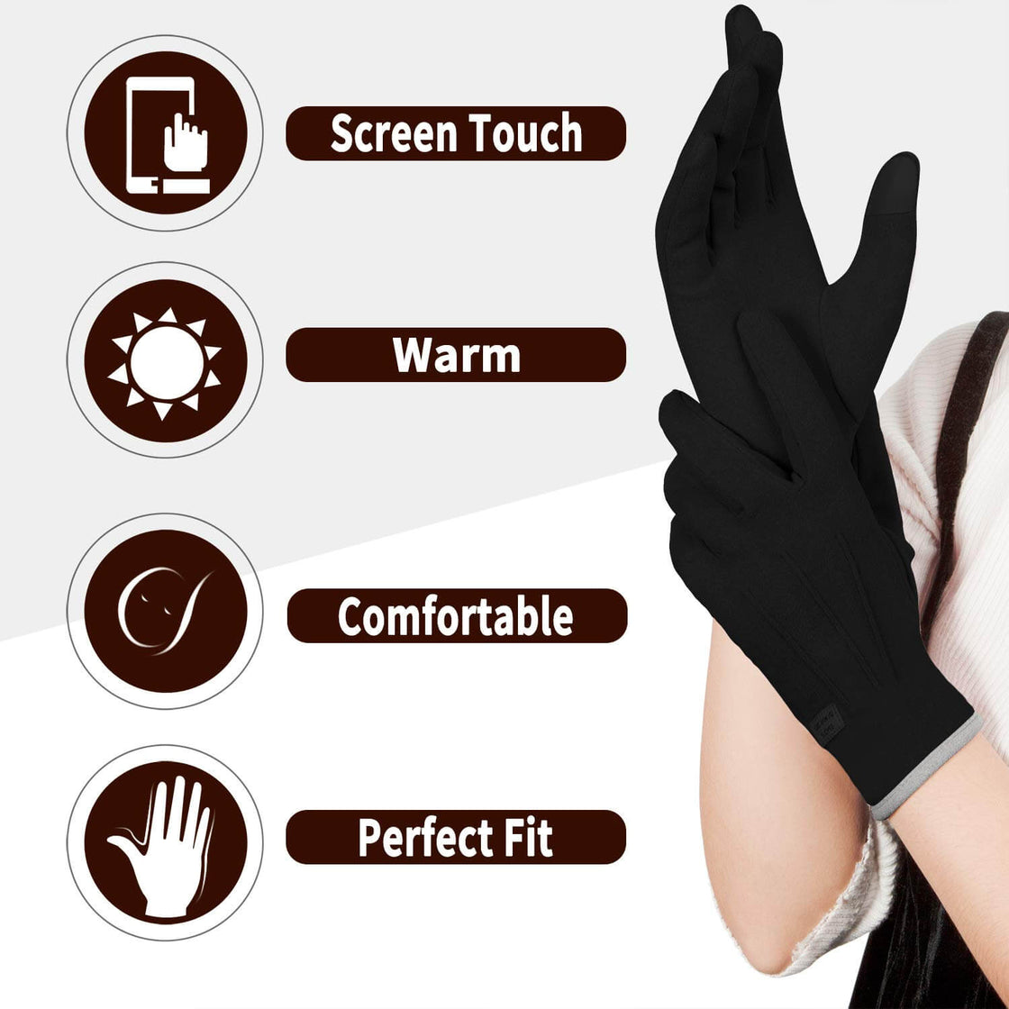 Women Winter Touchscreen Gloves